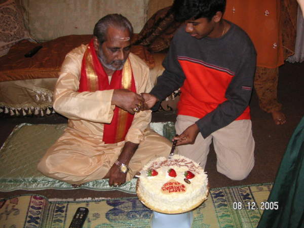 SWAMY WITH PRASAD